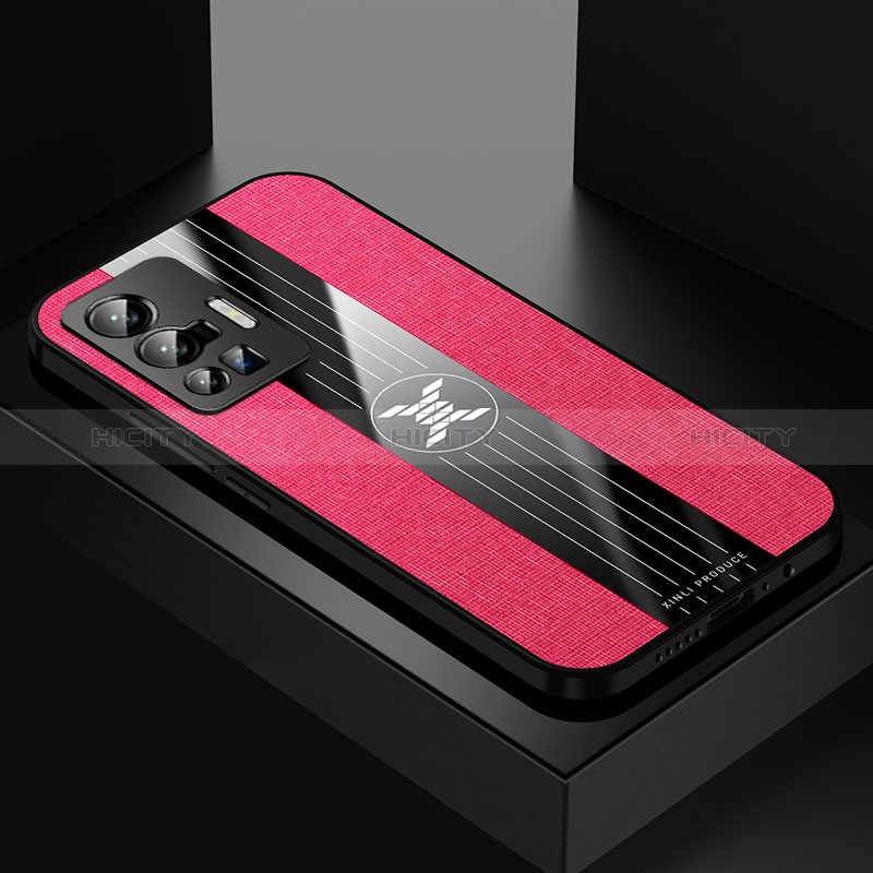 Coque Ultra Fine Silicone Souple Housse Etui X01L pour Vivo X70 Pro 5G Rouge Plus