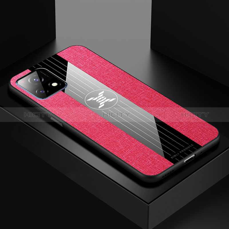 Coque Ultra Fine Silicone Souple Housse Etui X01L pour Vivo Y31s 5G Rouge Plus