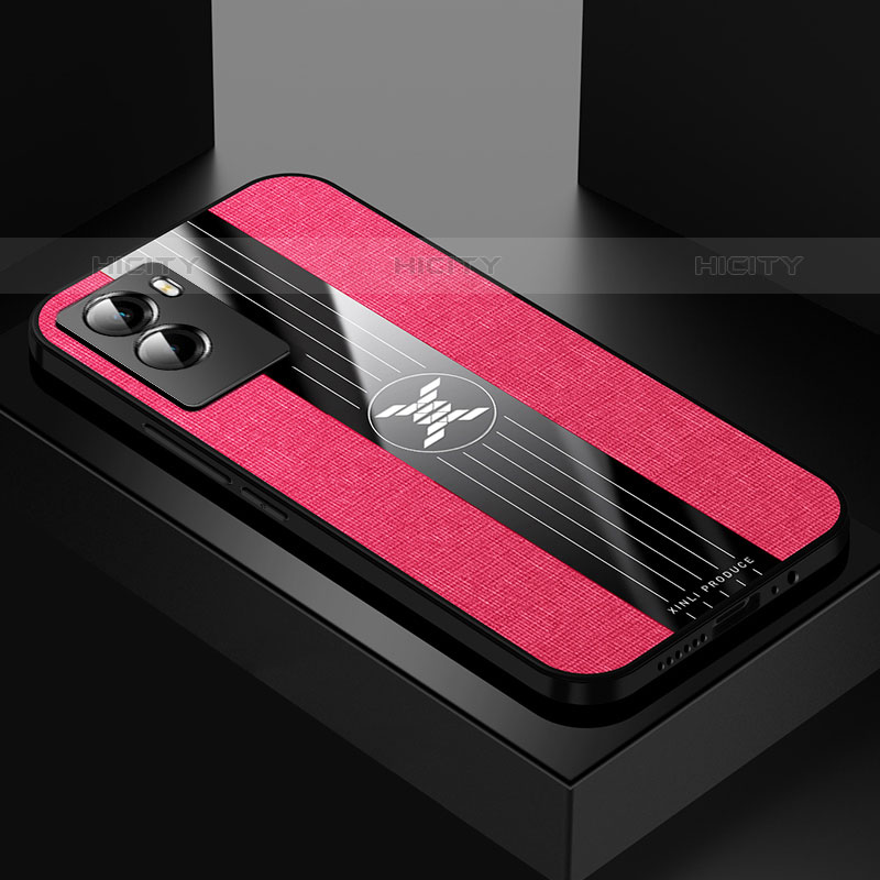 Coque Ultra Fine Silicone Souple Housse Etui X01L pour Vivo Y55s (2021) Rouge Plus