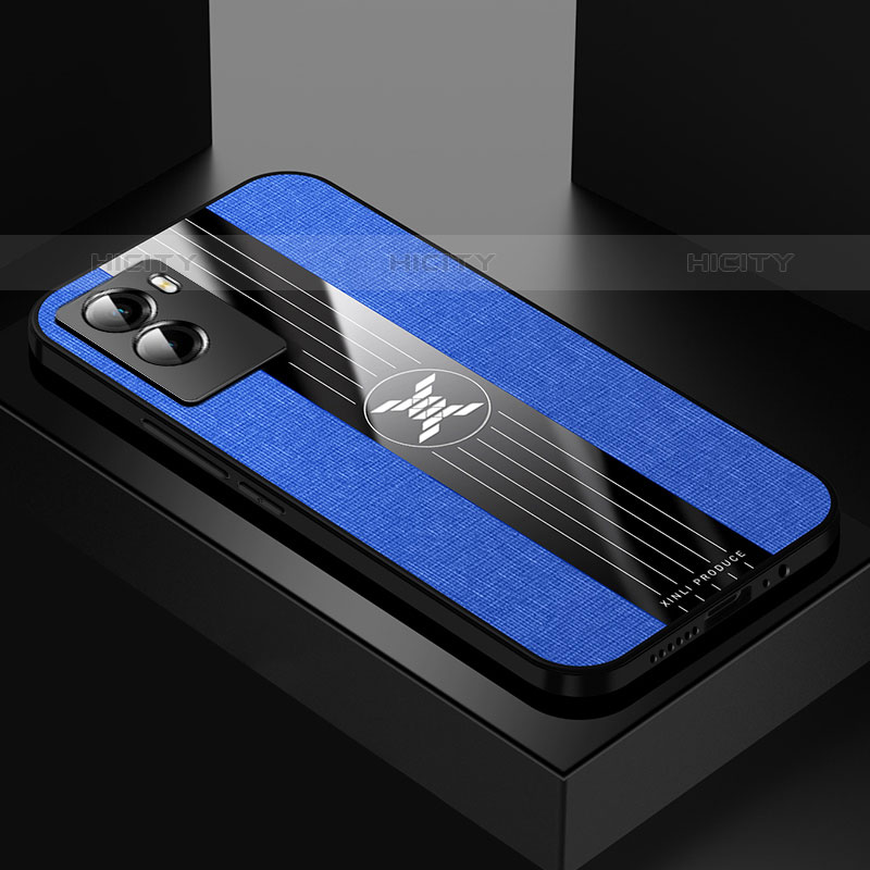 Coque Ultra Fine Silicone Souple Housse Etui X01L pour Vivo Y72t Bleu Plus