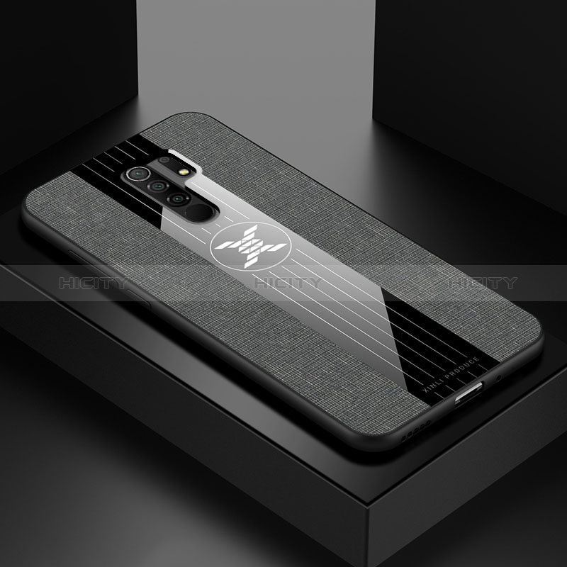 Coque Ultra Fine Silicone Souple Housse Etui X01L pour Xiaomi Poco M2 Gris Plus