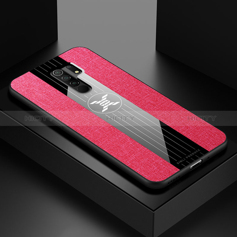 Coque Ultra Fine Silicone Souple Housse Etui X01L pour Xiaomi Poco M2 Rouge Plus