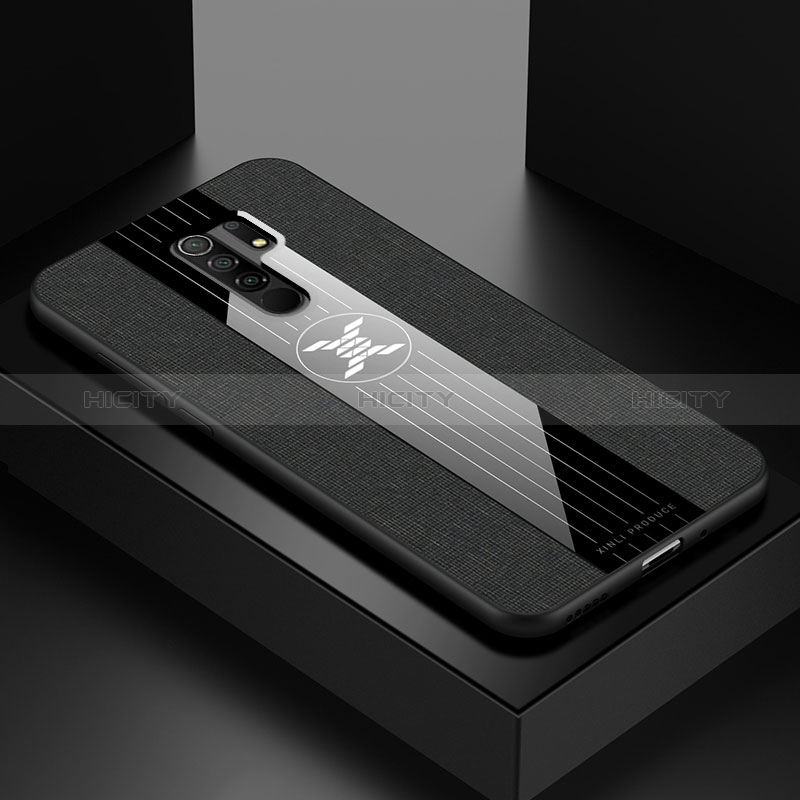 Coque Ultra Fine Silicone Souple Housse Etui X01L pour Xiaomi Redmi 9 Prime India Noir Plus