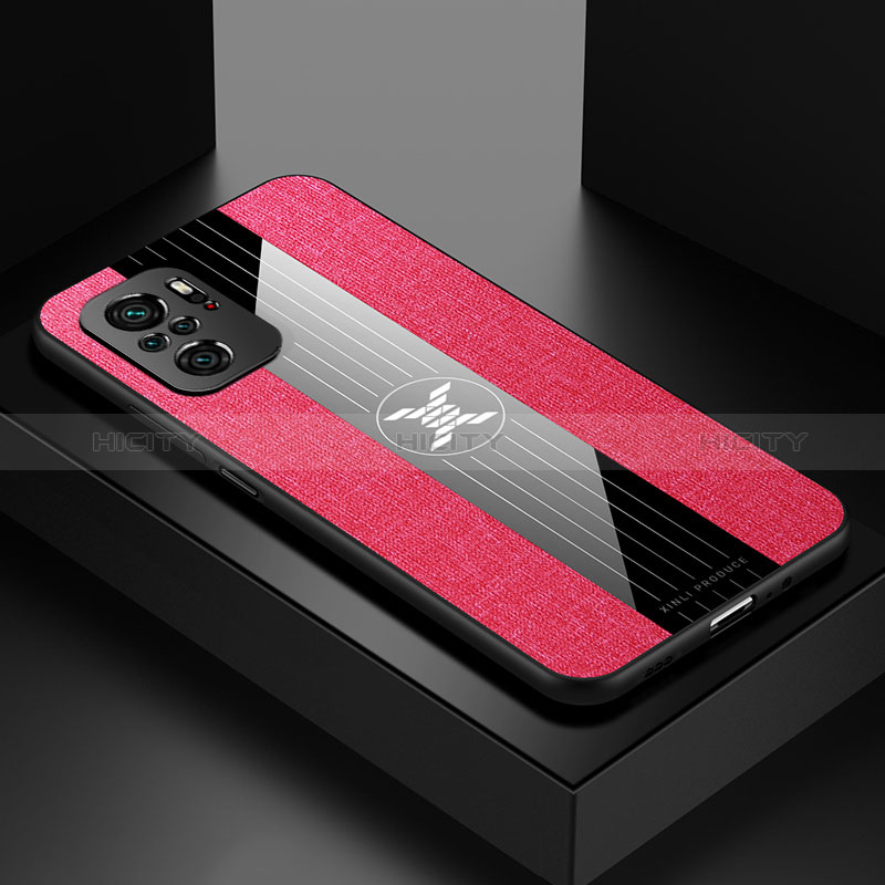 Coque Ultra Fine Silicone Souple Housse Etui X01L pour Xiaomi Redmi Note 10 4G Rouge Plus