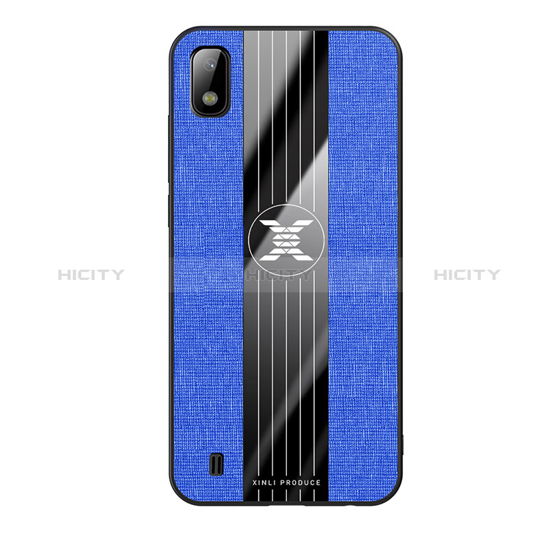 Coque Ultra Fine Silicone Souple Housse Etui X02L pour Samsung Galaxy A10 Bleu Plus