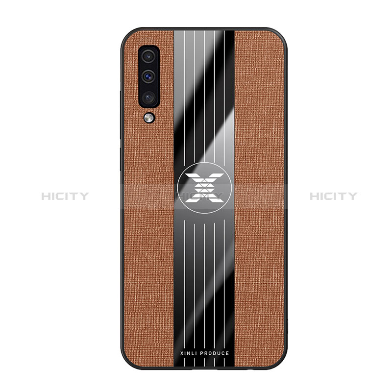 Coque Ultra Fine Silicone Souple Housse Etui X02L pour Samsung Galaxy A30S Marron Plus