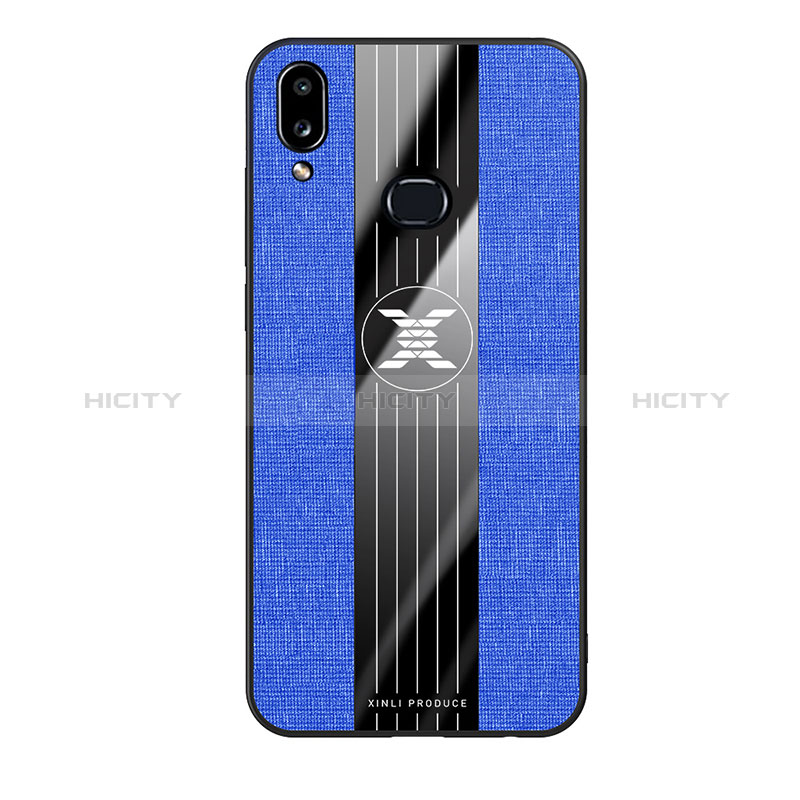 Coque Ultra Fine Silicone Souple Housse Etui X02L pour Samsung Galaxy M01s Bleu Plus