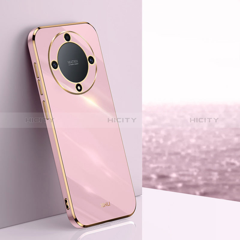 Coque Ultra Fine Silicone Souple Housse Etui XL1 pour Huawei Honor X9a 5G Violet Clair Plus