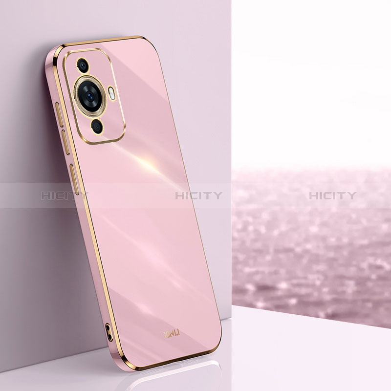 Coque Ultra Fine Silicone Souple Housse Etui XL1 pour Huawei Nova 11 Pro Violet Clair Plus