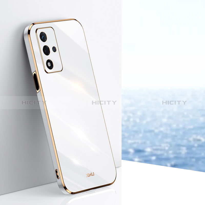 Coque Ultra Fine Silicone Souple Housse Etui XL1 pour Oppo A93s 5G Blanc Plus