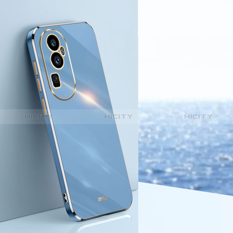 Coque Ultra Fine Silicone Souple Housse Etui XL1 pour Oppo Reno10 Pro+ Plus 5G Bleu Plus