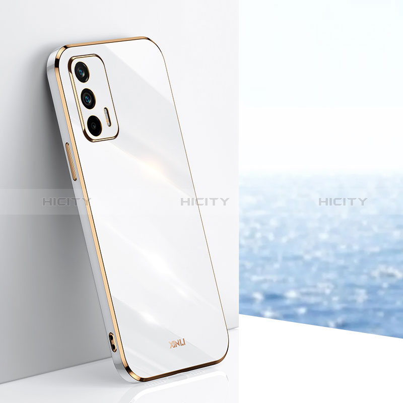 Coque Ultra Fine Silicone Souple Housse Etui XL1 pour Realme Q3 Pro 5G Blanc Plus