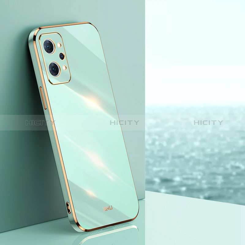 Coque Ultra Fine Silicone Souple Housse Etui XL1 pour Realme Q5 Pro 5G Vert Plus