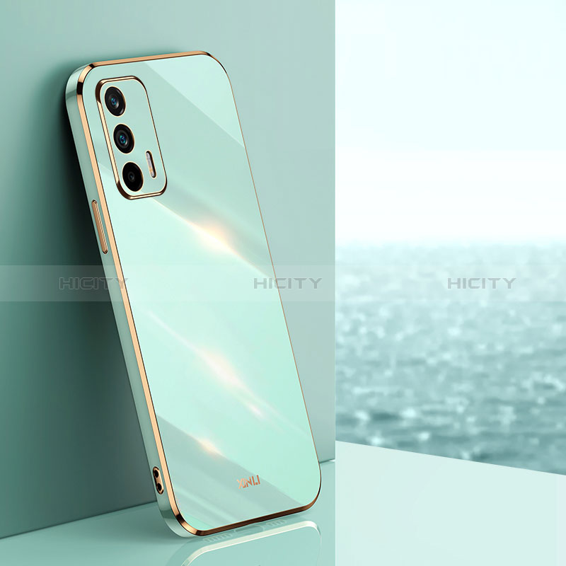 Coque Ultra Fine Silicone Souple Housse Etui XL1 pour Realme X7 Max 5G Vert Plus