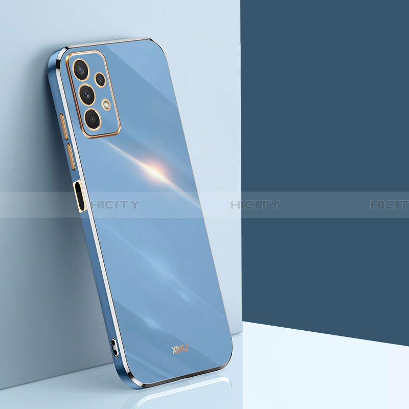 Coque Ultra Fine Silicone Souple Housse Etui XL1 pour Samsung Galaxy A32 4G Bleu Plus
