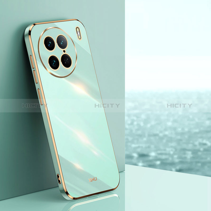 Coque Ultra Fine Silicone Souple Housse Etui XL1 pour Vivo X90 Pro 5G Vert Plus