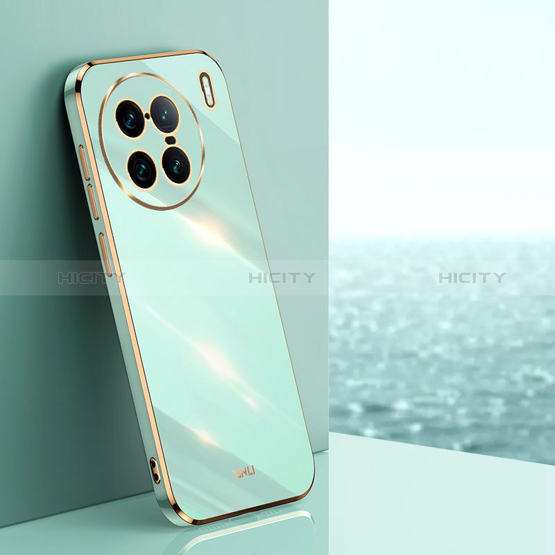 Coque Ultra Fine Silicone Souple Housse Etui XL1 pour Vivo X90 Pro+ Plus 5G Vert Plus