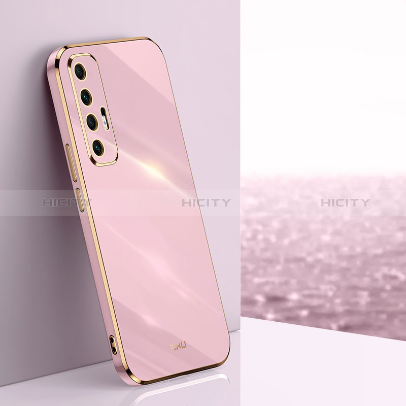 Coque Ultra Fine Silicone Souple Housse Etui XL1 pour Xiaomi Mi 10S 5G Rose Plus