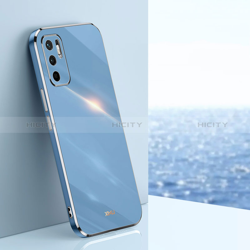 Coque Ultra Fine Silicone Souple Housse Etui XL1 pour Xiaomi POCO M3 Pro 5G Bleu Plus