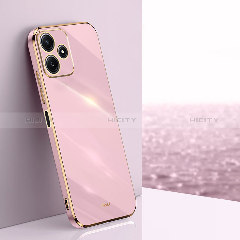 Coque Ultra Fine Silicone Souple Housse Etui XL1 pour Xiaomi Poco M6 Pro 5G Violet Clair Plus