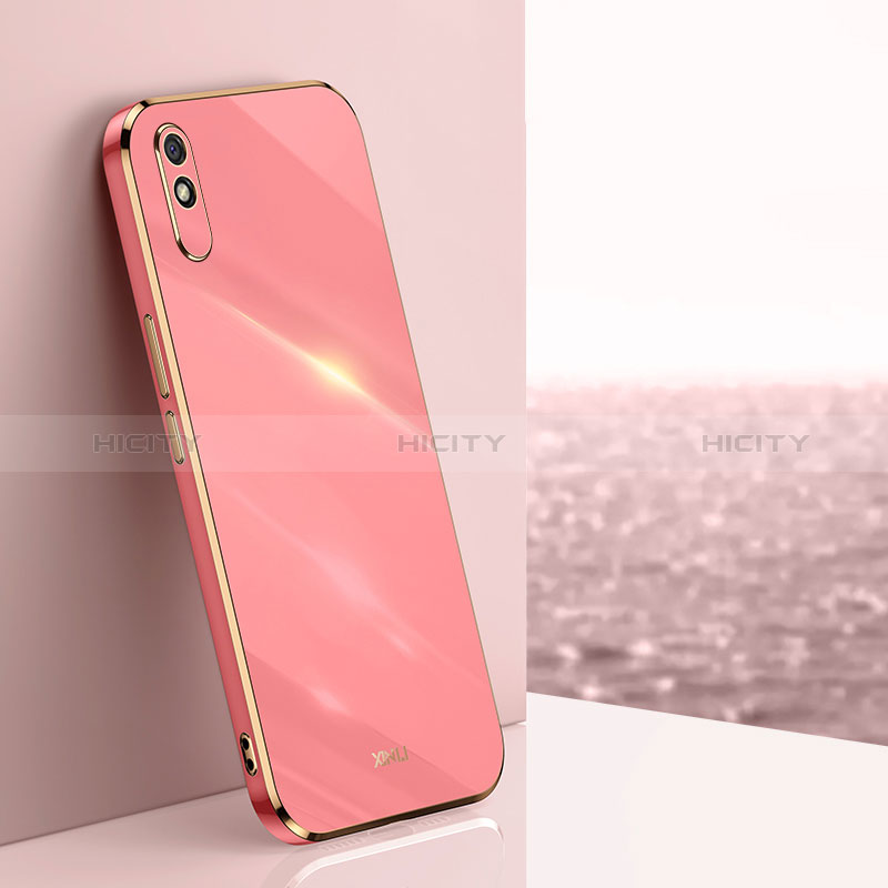 Coque Ultra Fine Silicone Souple Housse Etui XL1 pour Xiaomi Redmi 9A Rose Rouge Plus