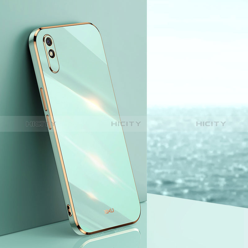 Coque Ultra Fine Silicone Souple Housse Etui XL1 pour Xiaomi Redmi 9AT Vert Plus