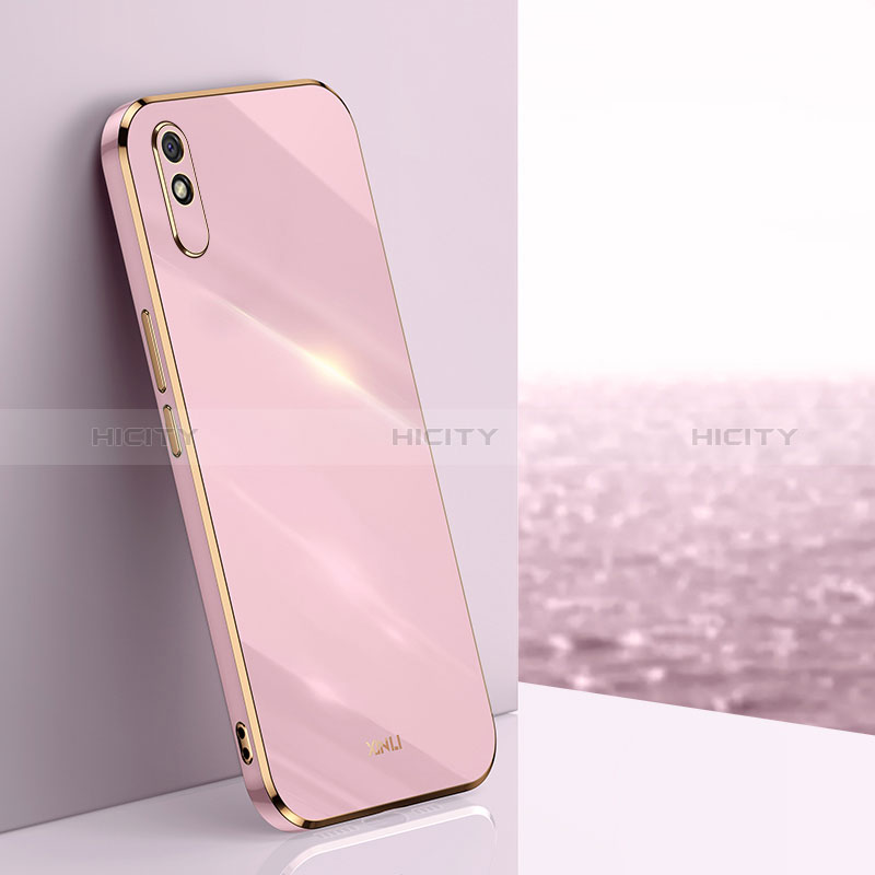 Coque Ultra Fine Silicone Souple Housse Etui XL1 pour Xiaomi Redmi 9i Rose Plus