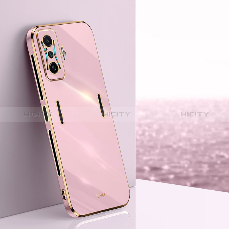 Coque Ultra Fine Silicone Souple Housse Etui XL1 pour Xiaomi Redmi K50 Gaming AMG F1 5G Rose Plus