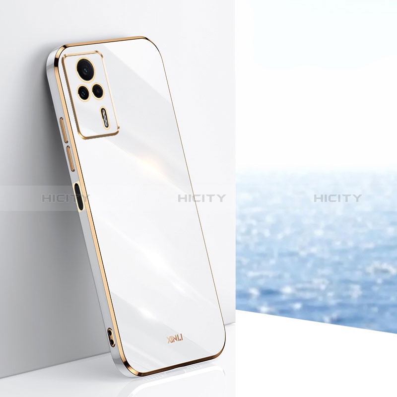 Coque Ultra Fine Silicone Souple Housse Etui XL1 pour Xiaomi Redmi K60E 5G Blanc Plus