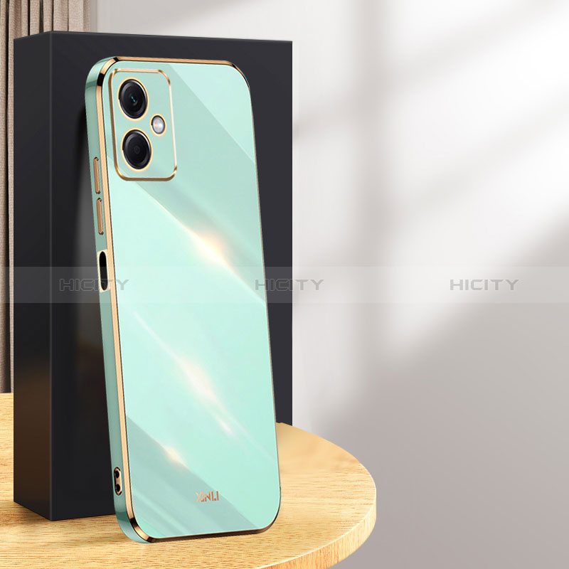 Coque Ultra Fine Silicone Souple Housse Etui XL1 pour Xiaomi Redmi Note 12R Pro 5G Vert Plus