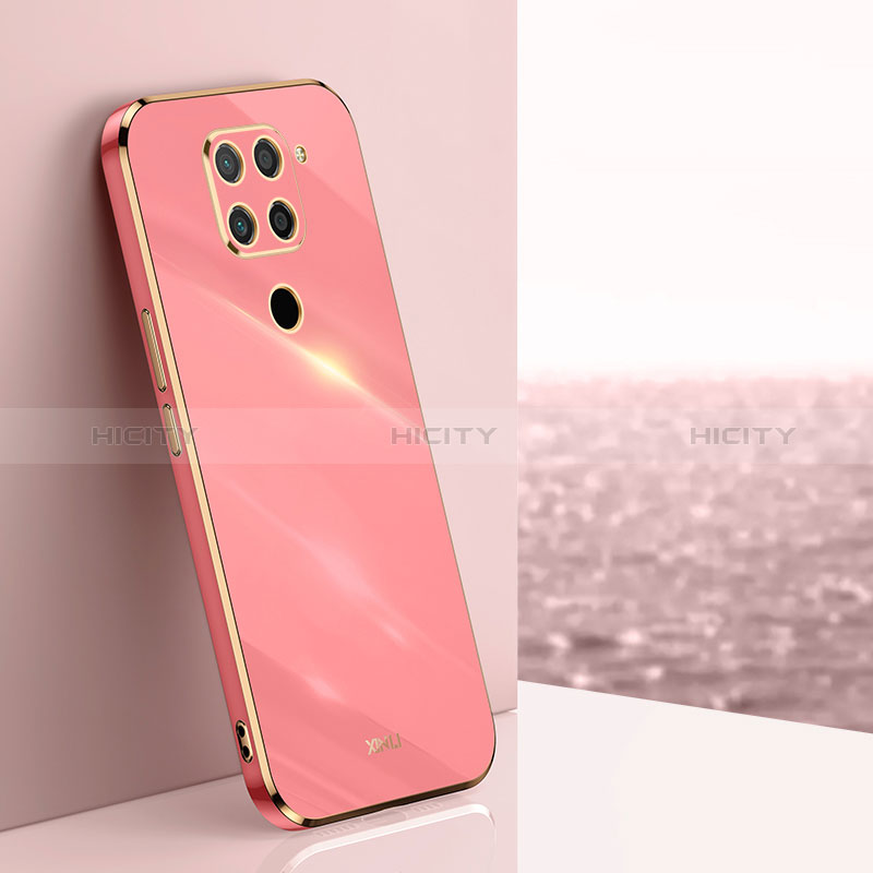 Coque Ultra Fine Silicone Souple Housse Etui XL1 pour Xiaomi Redmi Note 9 Rose Rouge Plus