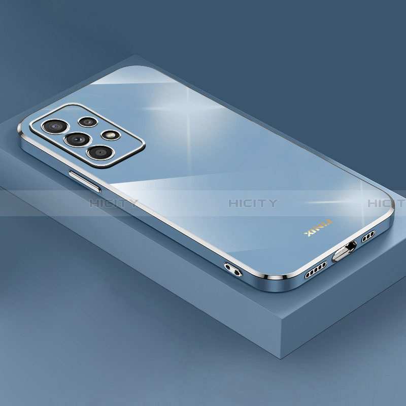 Coque Ultra Fine Silicone Souple Housse Etui XL2 pour Samsung Galaxy A13 4G Bleu Plus