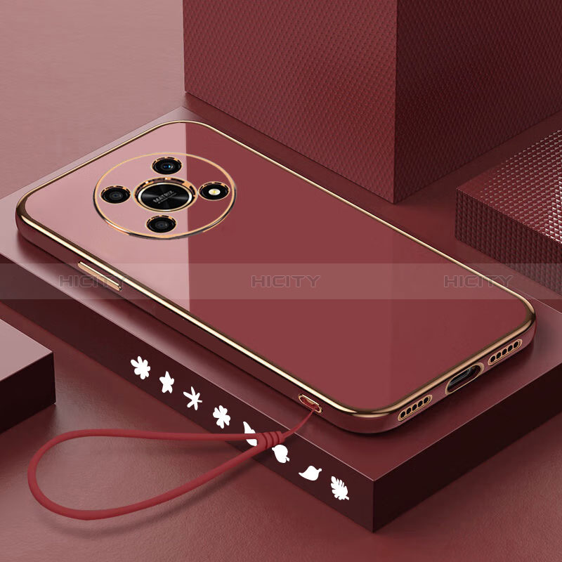 Coque Ultra Fine Silicone Souple Housse Etui XL6 pour Huawei Nova Y91 Rouge Plus