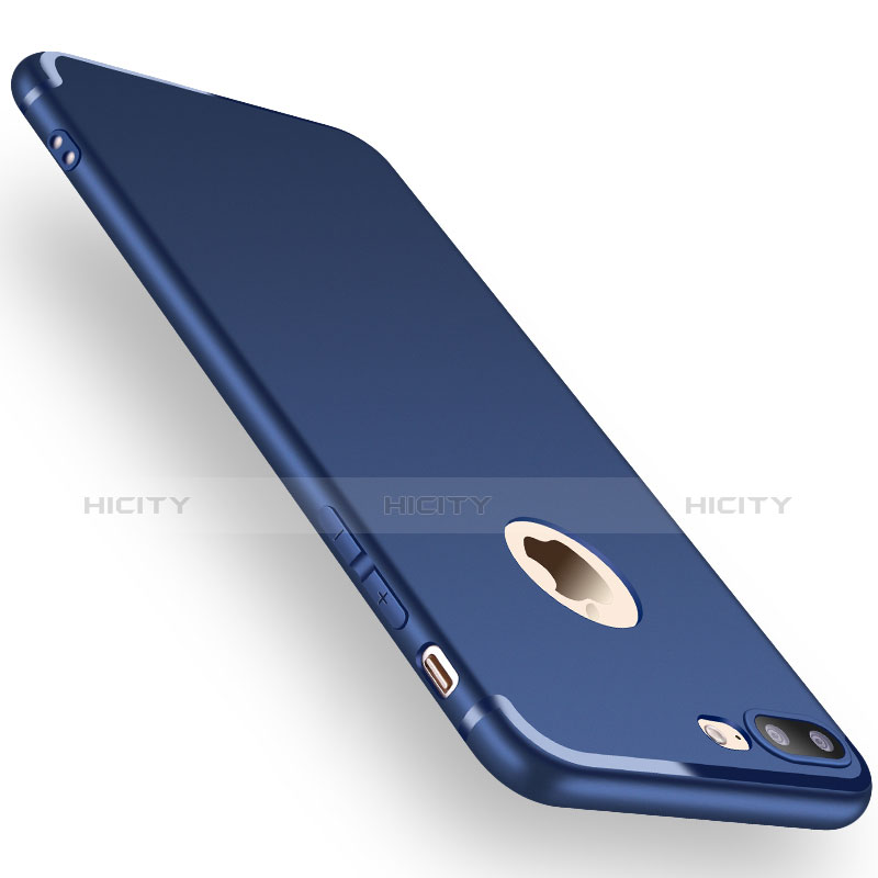 Coque Ultra Fine Silicone Souple Housse Etui Z15 pour Apple iPhone 7 Plus Bleu Plus