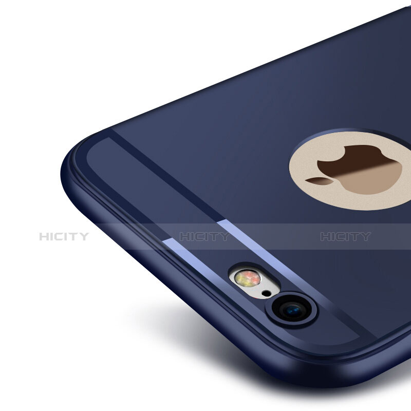 Coque Ultra Fine Silicone Souple pour Apple iPhone 6S Bleu Plus