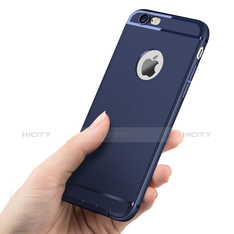 Coque Ultra Fine Silicone Souple pour Apple iPhone 6S Bleu Plus