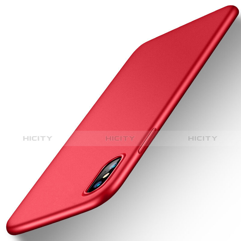 Coque Ultra Fine Silicone Souple pour Apple iPhone Xs Max Rouge Plus