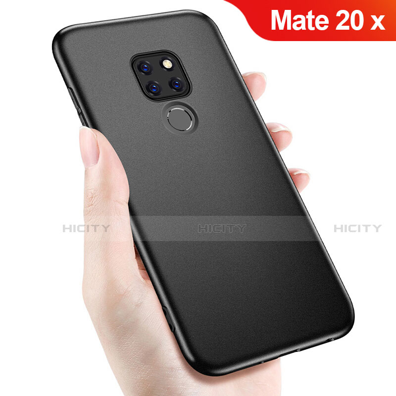 Coque Ultra Fine Silicone Souple pour Huawei Mate 20 X 5G Noir Plus