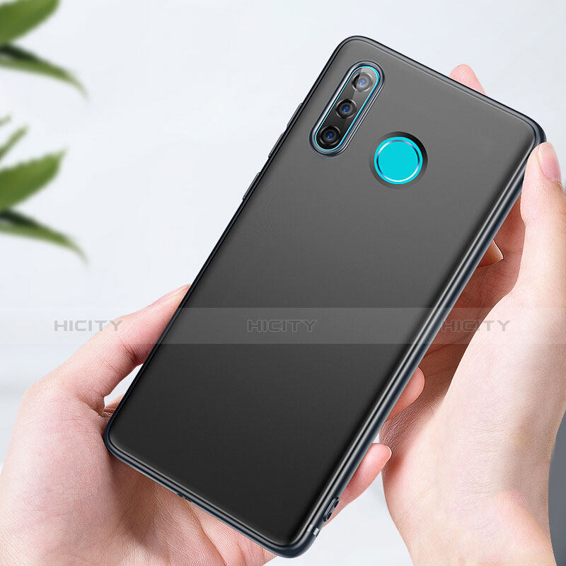 Coque Ultra Fine Silicone Souple pour Huawei Nova 4e Noir Plus