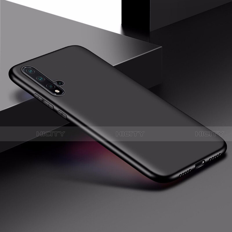 Coque Ultra Fine Silicone Souple pour Huawei Nova 5 Noir Plus