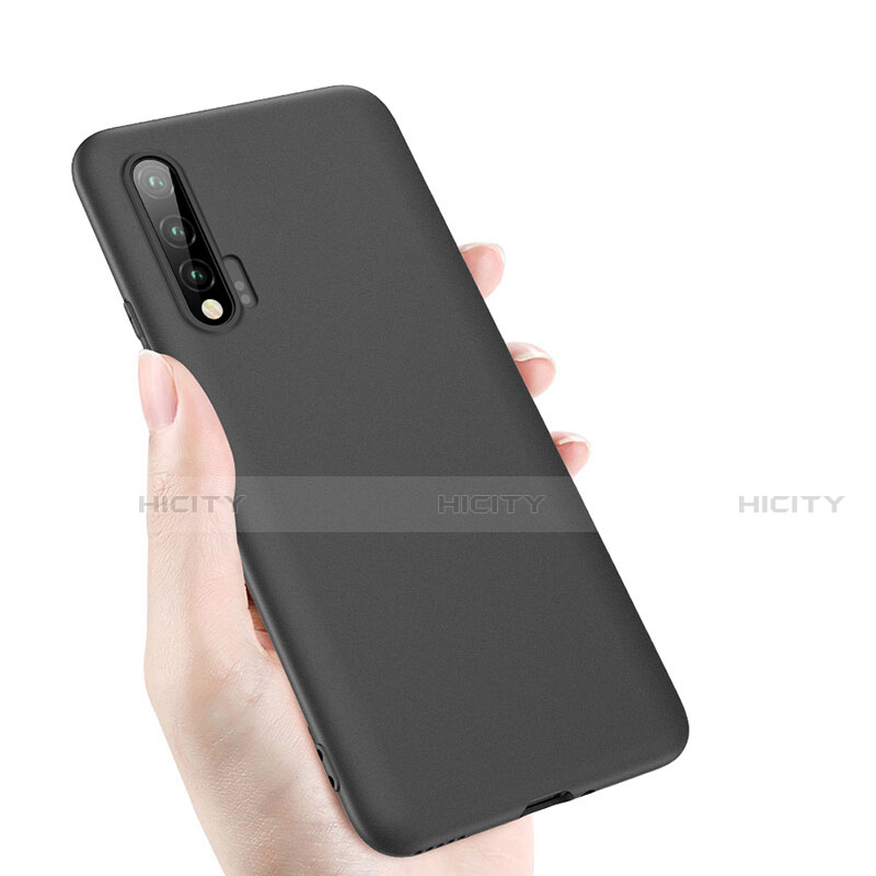 Coque Ultra Fine Silicone Souple pour Huawei Nova 6 Noir Plus