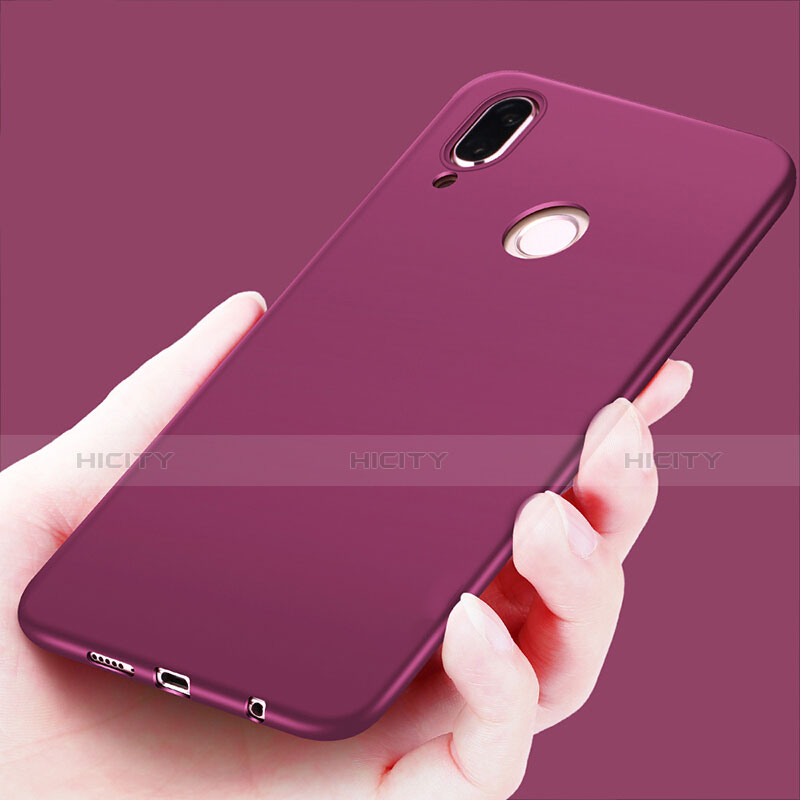 Coque Ultra Fine Silicone Souple pour Huawei P20 Lite Violet Plus