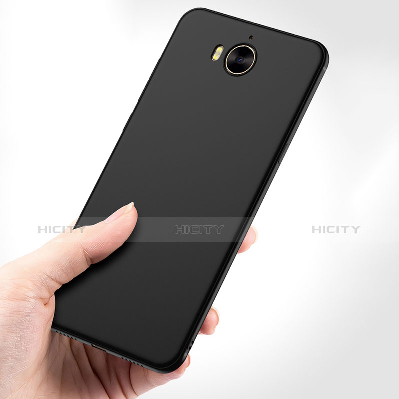 Coque Ultra Fine Silicone Souple pour Huawei Y5 III Y5 3 Noir Plus