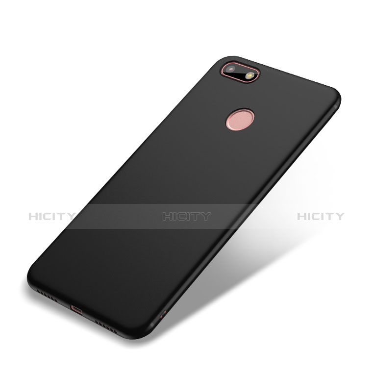 Coque Ultra Fine Silicone Souple pour Huawei Y6 Pro (2017) Noir Plus