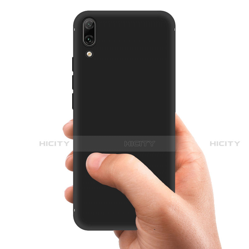 Coque Ultra Fine Silicone Souple pour Huawei Y7 (2019) Noir Plus