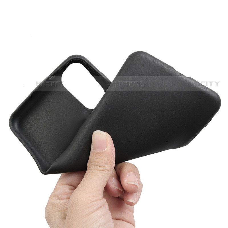 Coque Ultra Fine Silicone Souple pour Motorola Moto G52j 5G Noir Plus