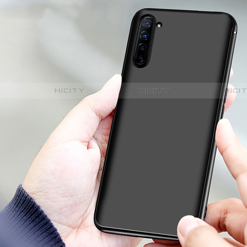 Coque Ultra Fine Silicone Souple pour Oppo Reno3 Noir Plus