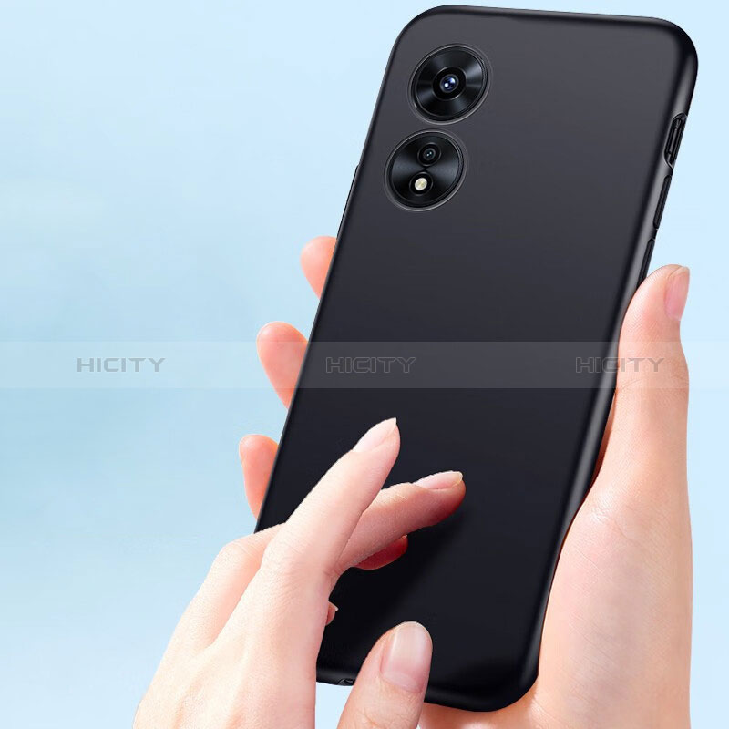 Coque Ultra Fine Silicone Souple pour Oppo Reno8 T 5G Noir Plus