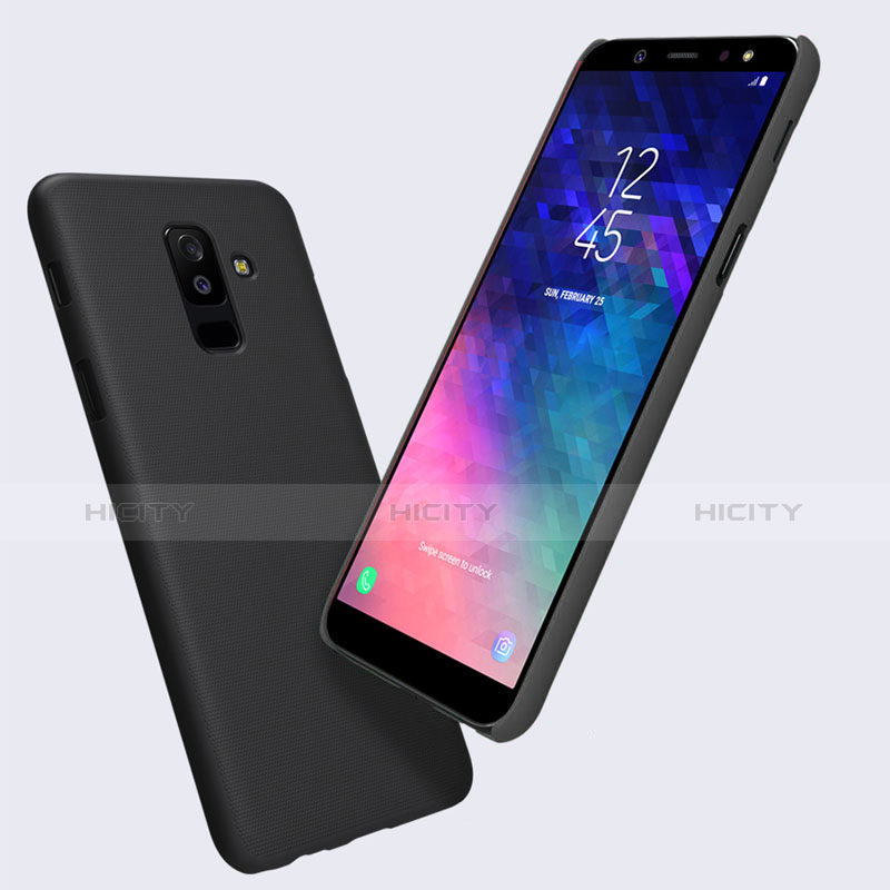 Coque Ultra Fine Silicone Souple pour Samsung Galaxy A6 Plus (2018) Noir Plus