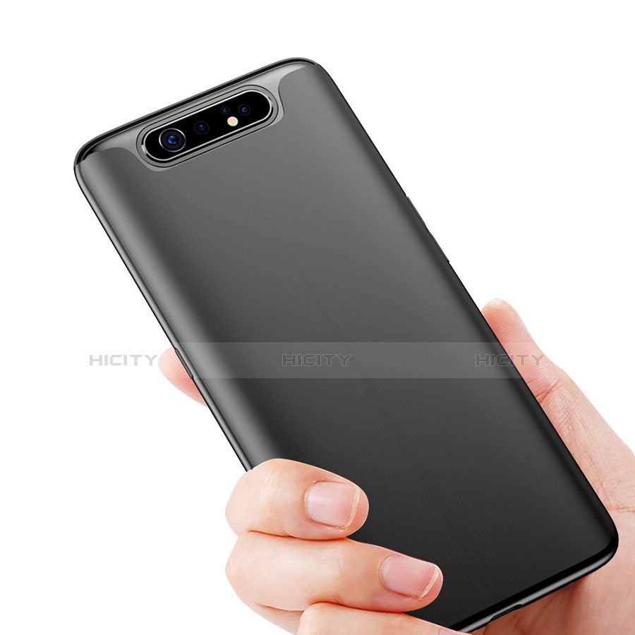 Coque Ultra Fine Silicone Souple pour Samsung Galaxy A90 4G Noir Plus